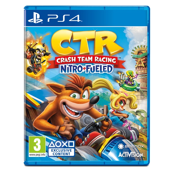 ACTIVISION Crash Team Racing Nitro-Fueled PS4 játékszoftver