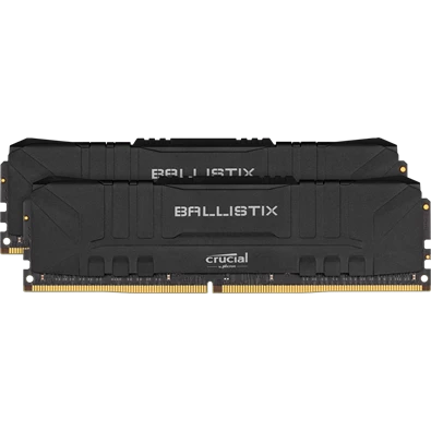 Crucial 32GB/3200MHz DDR-4 Ballistix fekete (Kit! 2db 16GB) (BL2K16G32C16U4B) memória
