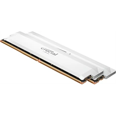 Crucial 64GB 6400MHz DDR-5 Pro (Kit! 2db 32GB) (CP2K32G64C40U5W) fehér memória