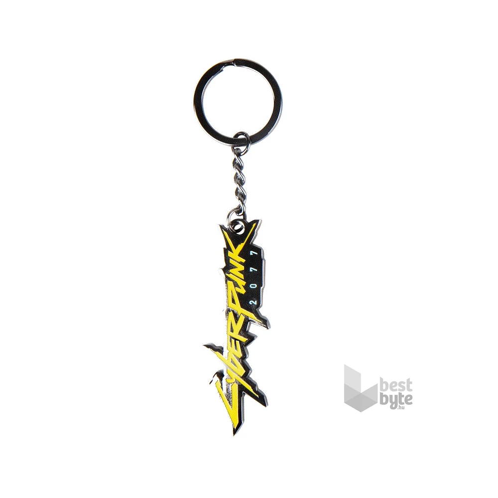 Cyberpunk 2077: Logo fém kulcstartó