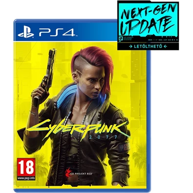 Cyberpunk 2077 (magyar felirattal) PS4/PS5 játékszoftver