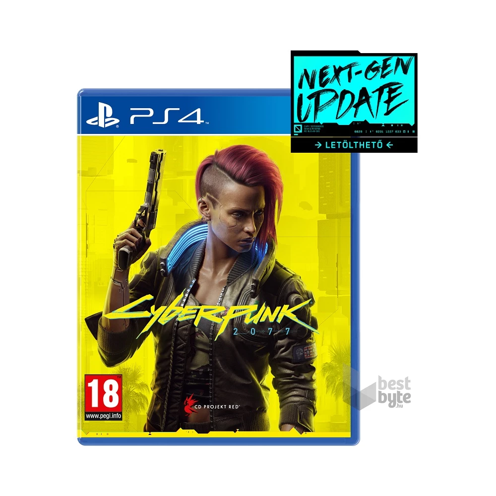 Cyberpunk 2077 (magyar felirattal) PS4/PS5 játékszoftver