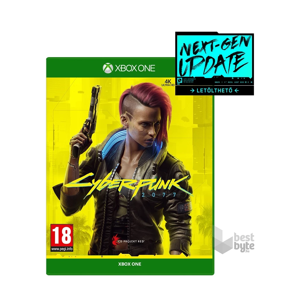 Cyberpunk 2077 (magyar felirattal) Xbox One/Series játékszoftver