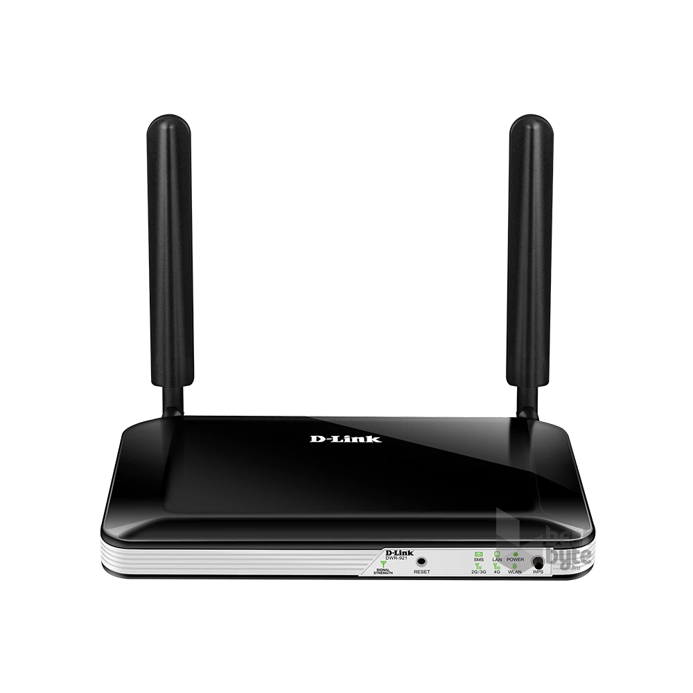 D-Link DWR-921/E 4port FE LAN LTE Router SIM kártya foglalattal