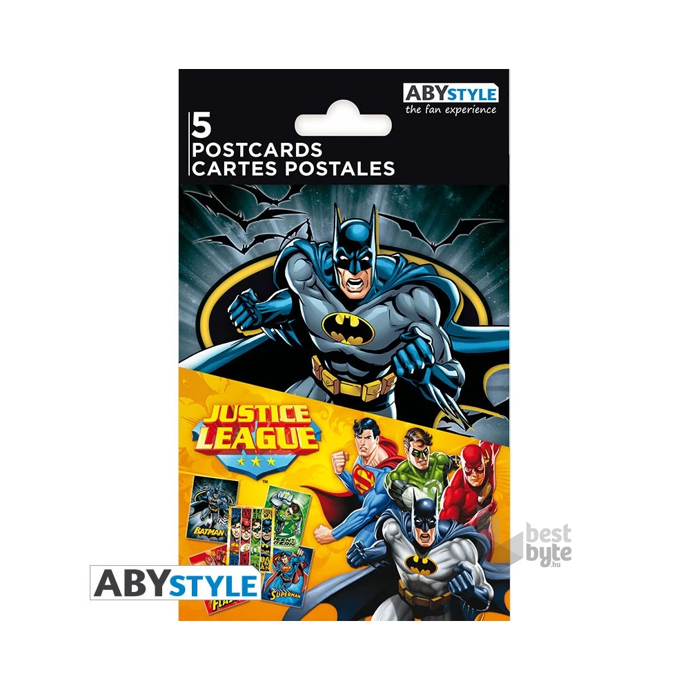 DC Comics A6 képeslap készlet
