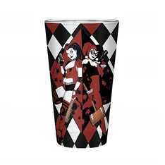 DC Comics Harley Quinn "It`s good to be bad" 400ml üveg pohár