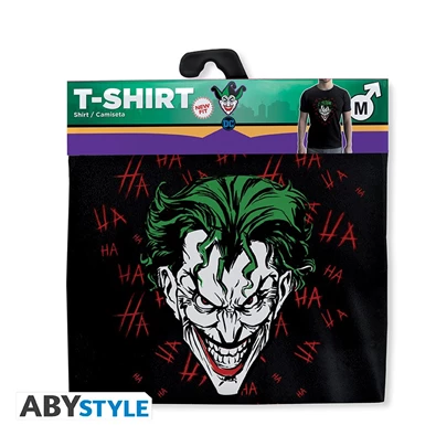 DC Comics "Joker Killing Joke" fekete férfi póló, XL méret