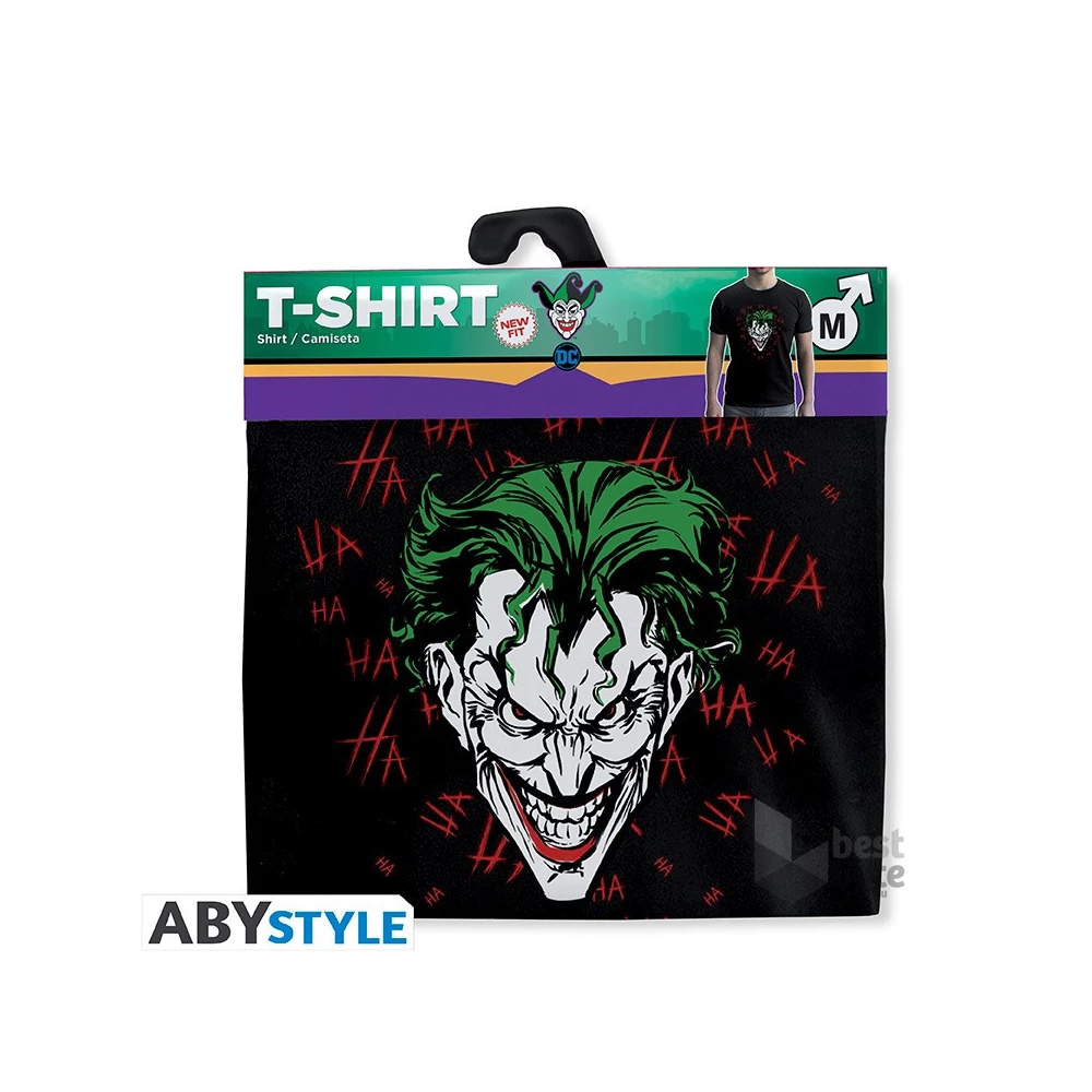 DC Comics "Joker Killing Joke" fekete férfi póló, XL méret