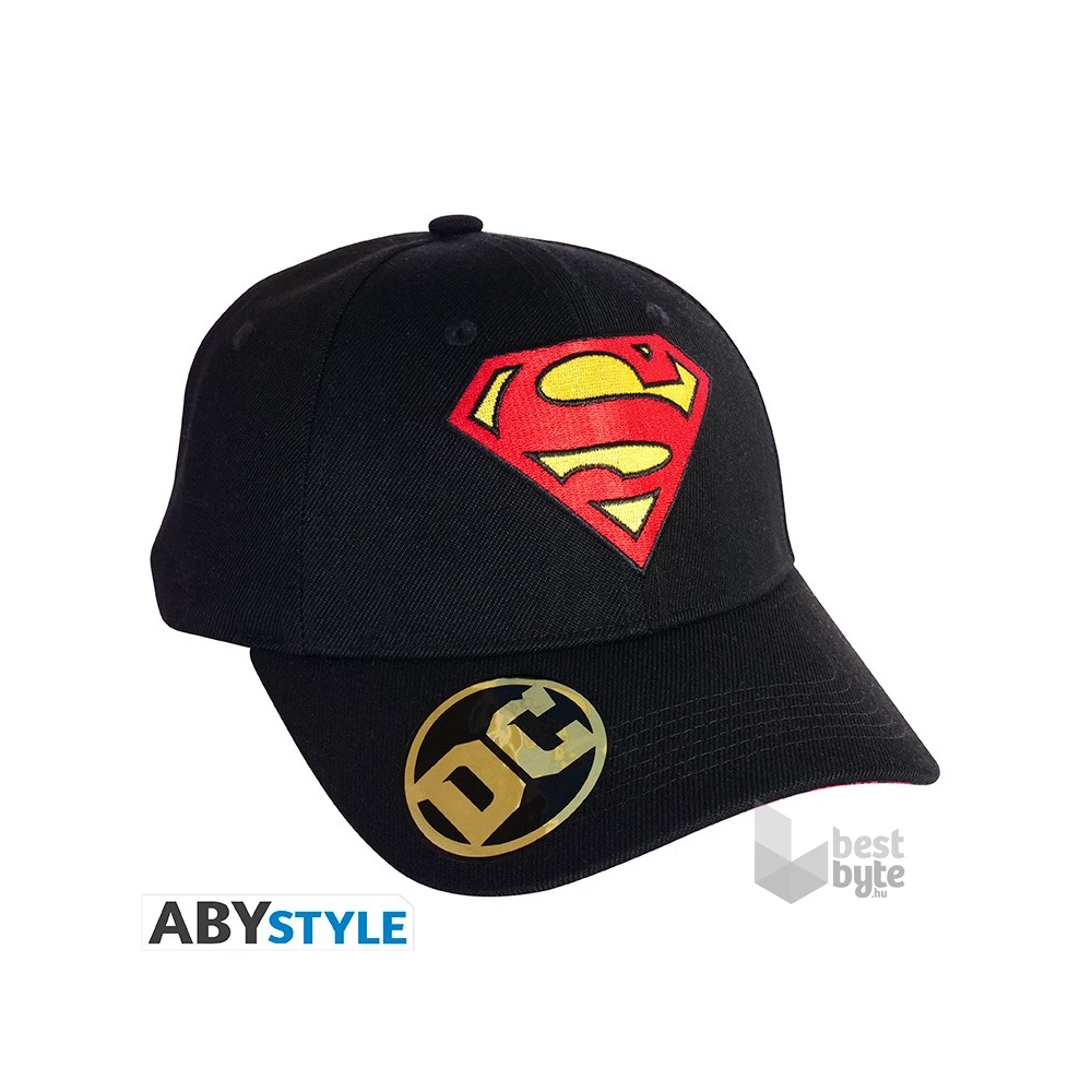 DC Comics "Superman Logo" fekete snapback sapka
