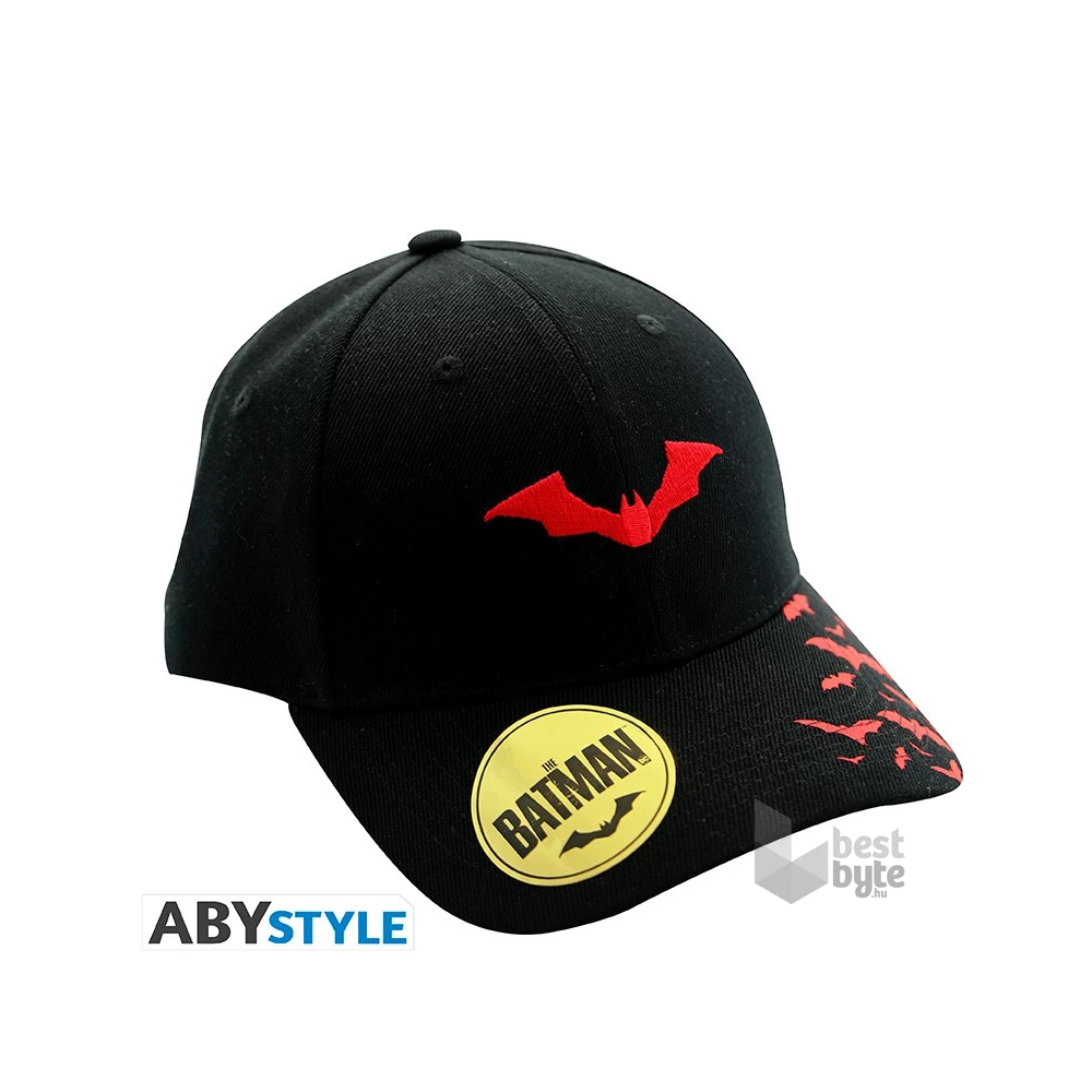 DC Comics "The Batman" fekete/piros snapback sapka