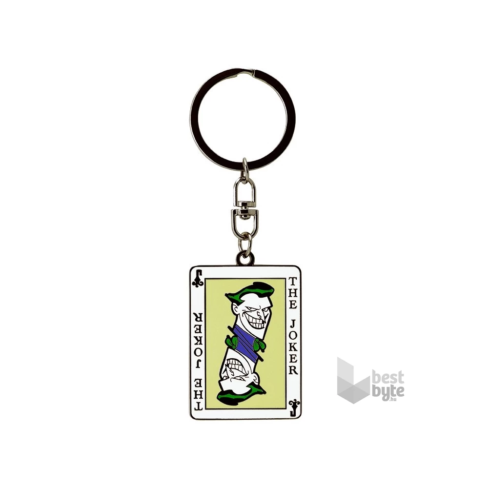 DC Comics The Joker Card fém kulcstartó