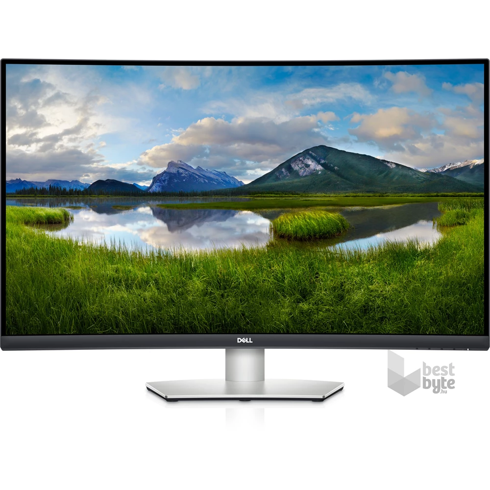DELL 31,5" S3221QSA 4K UHD VA DP/HDMI/USB ívelt gamer monitor