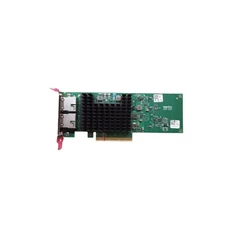 DELL ISG 540-BCSE Intel X710-T2L Dual Port 10GbE BASE-T Adapter, PCIe Low Profile