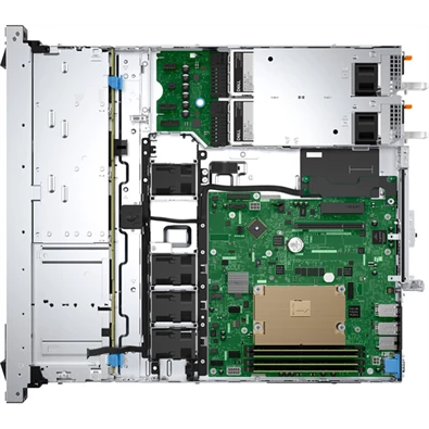 DELL ISG szerver - PE R360 rack (4x3.5"), 4C E-2414 2.6GHz, 1x16GB, 1x480GB RI SSD; H355, iD9 Ba., 2x700W.