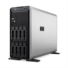 DELL ISG szerver - PE T360 torony (8x3.5"), 4C E-2434 3.4GHz, 1x16GB, 1x480GB RI SSD; H755, iD9 Ba., 2x700W.