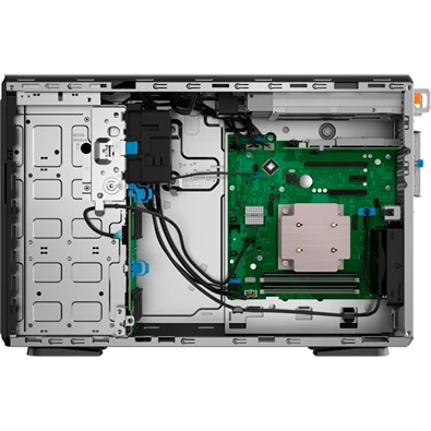 DELL ISG szerver - PE T360 torony (8x3.5"), 4C E-2434 3.4GHz, 1x16GB, 1x480GB RI SSD; H755, iD9 Ba., 2x700W.
