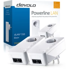 Devolo D 9303 dLAN 550 duo+ powerline starter kit