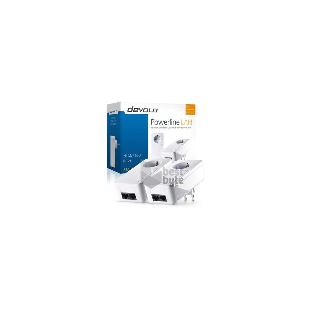 Devolo D 9303 dLAN 550 duo+ powerline starter kit