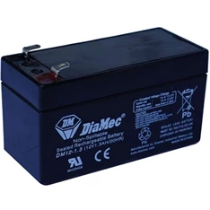DIAMEC DM12-1,3/zárt/gondozásmentes/AGM/VRLA/SLA akkumulátor