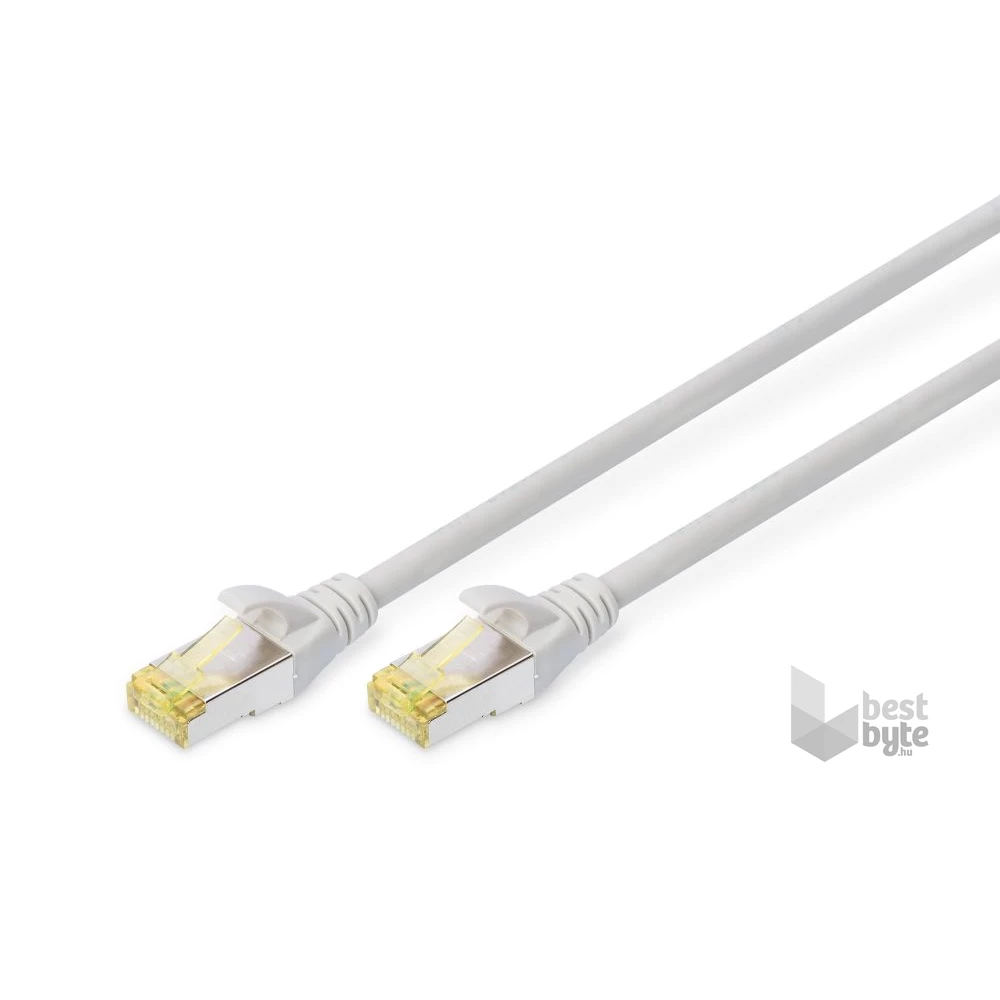 DIGITUS Cat.6A S/FTP LSZH 5m szürke patch kábel