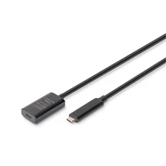 DIGITUS DA-73112 SuperSpeed Aktív USB 3.2 Gen2 type-C hosszabbító kábel 5m DIGITUS DA-73112 SuperSpeed Aktív USB 3.2 Gen2 type-C hosszabbító kábel 5m
