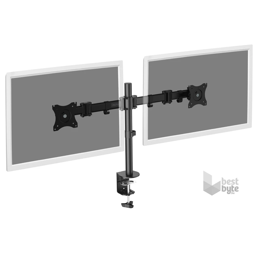 DIGITUS DA-90349 rögzítőelemes (VESA 75/100) fekete asztali TV konzol
