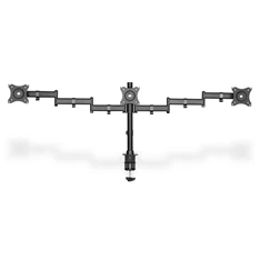 DIGITUS DA-90362 C-bilincses univerzális (VESA 75 / 100) 3-as fekete monitor tartó konzol