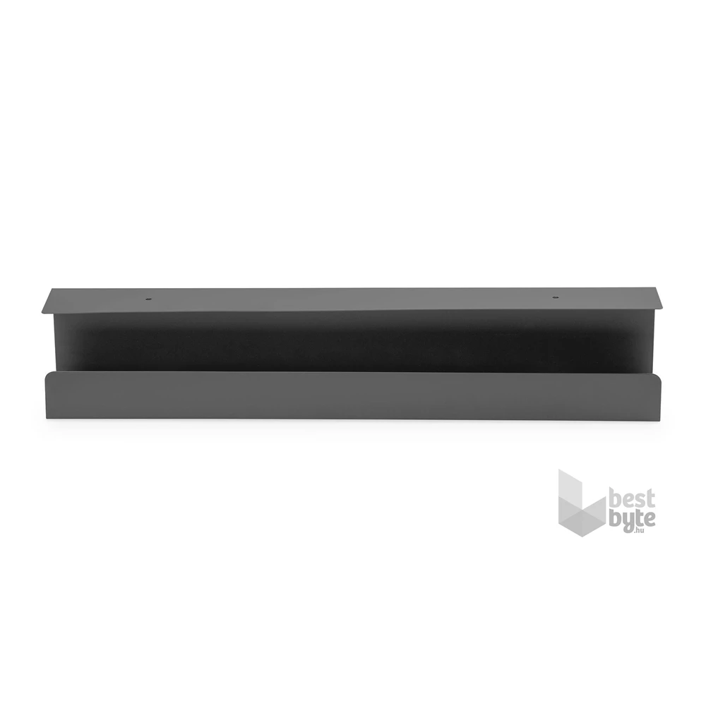 DIGITUS DA-90448 Asztal alatti fekete kábelvezető csatorna