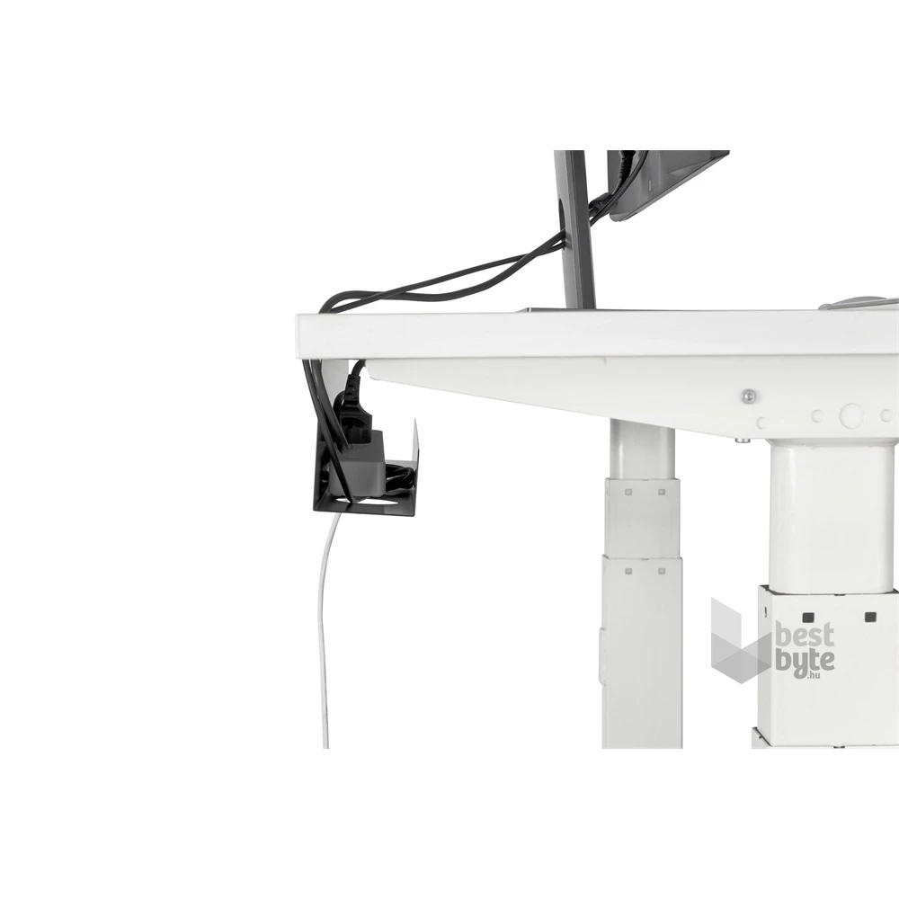 DIGITUS DA-90448 Asztal alatti fekete kábelvezető csatorna