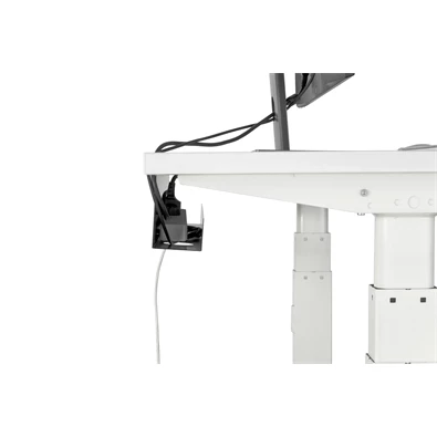 DIGITUS DA-90448 Asztal alatti fekete kábelvezető csatorna
