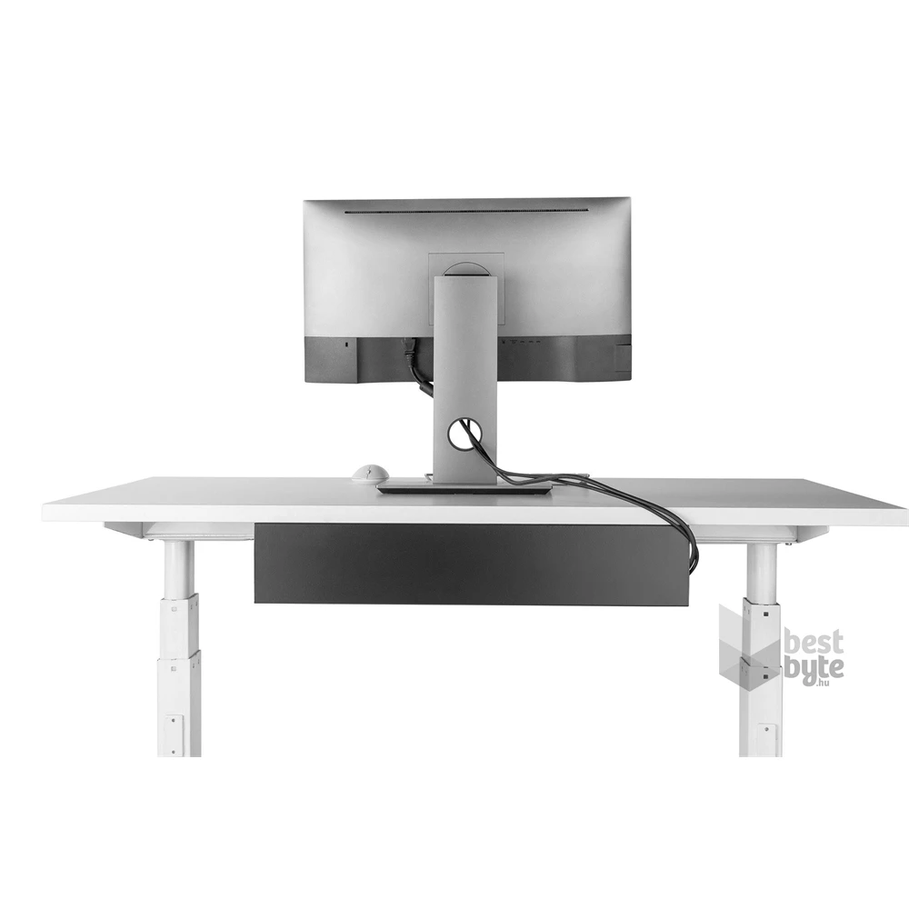 DIGITUS DA-90448 Asztal alatti fekete kábelvezető csatorna