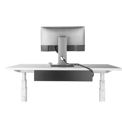 DIGITUS DA-90448 Asztal alatti fekete kábelvezető csatorna
