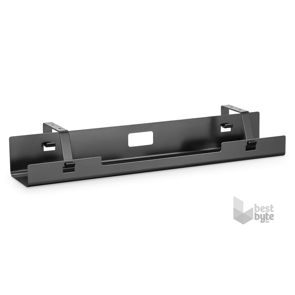 DIGITUS DA-90450 Asztal alatti fekete kábelvezető csatorna