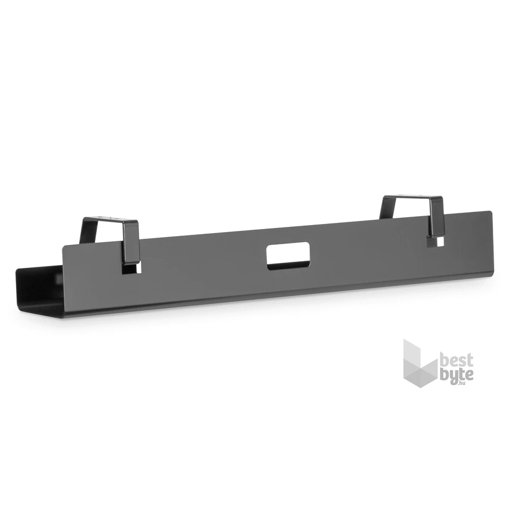 DIGITUS DA-90450 Asztal alatti fekete kábelvezető csatorna