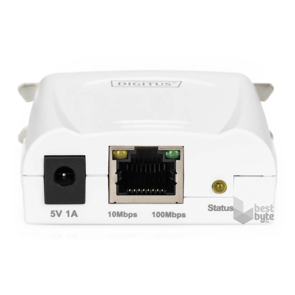 DIGITUS DN-13001-1 Fast Ethernet párhuzamos nyomtatószerver