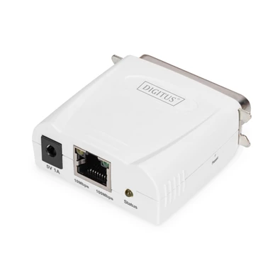 DIGITUS DN-13001-1 Fast Ethernet párhuzamos nyomtatószerver