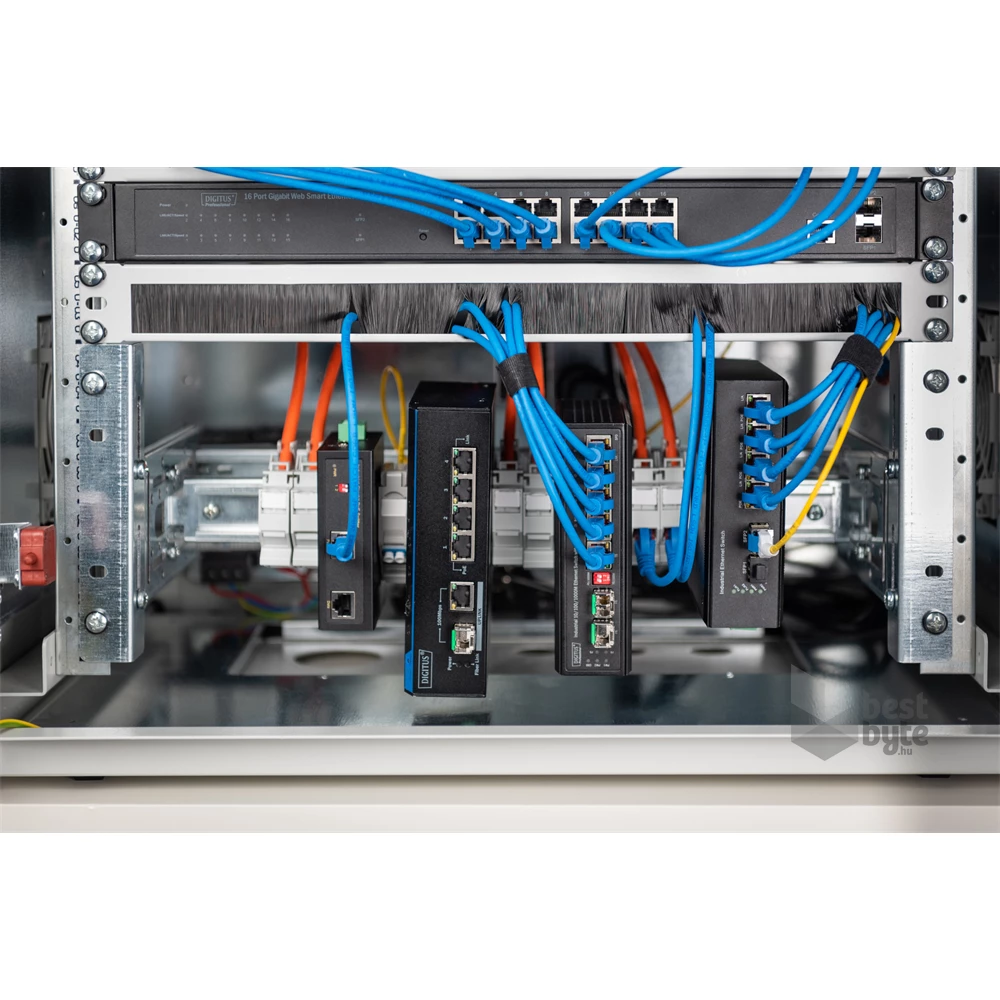 DIGITUS DN-19-DIN-4U 19" 4U DIN sín panel