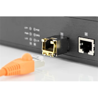 DIGITUS DN-81005 Gigabit 1.25 Gbps 10/100/1000Base-T 100m RJ45 Réz modul