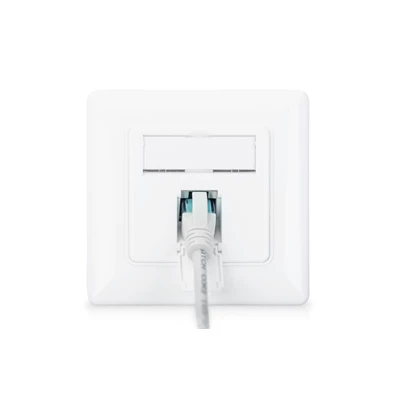 DIGITUS DN-9010/8-1 Cat6A Modulo50 dupla süllyesztett aljzat 1xRJ45 árnyékolt csatlakozóval