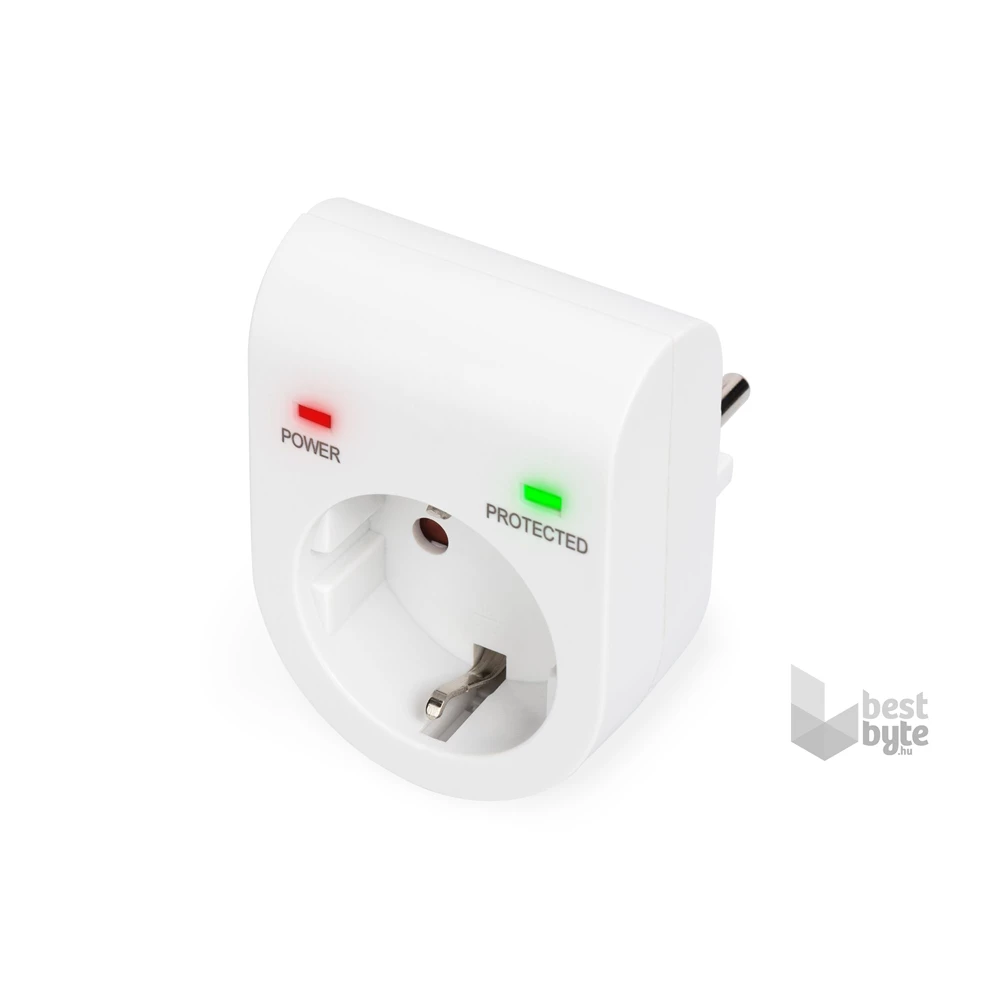 DIGITUS DN-95400 16A 3500W Schuko túlfeszültségvédő adapter