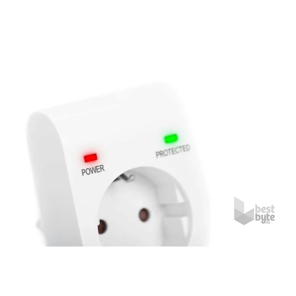 DIGITUS DN-95400 16A 3500W Schuko túlfeszültségvédő adapter