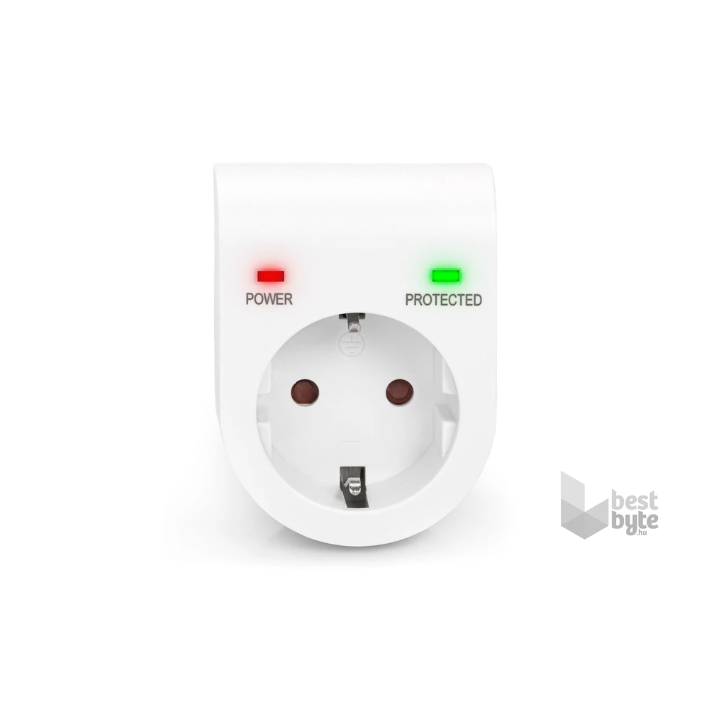 DIGITUS DN-95400 16A 3500W Schuko túlfeszültségvédő adapter