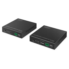 DIGITUS DS-55348 HDMI 4K UHD 60Hz KVM IP 40km/300m optikai extender szett DIGITUS DS-55348 HDMI 4K UHD 60Hz KVM IP 40km/300m optikai extender szett