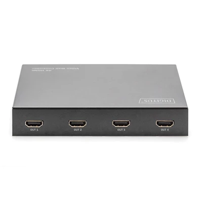 DIGITUS DS-43309 HDMI 2x2 videofal vezérlő fekete 4K/60Hz (4:4:4)