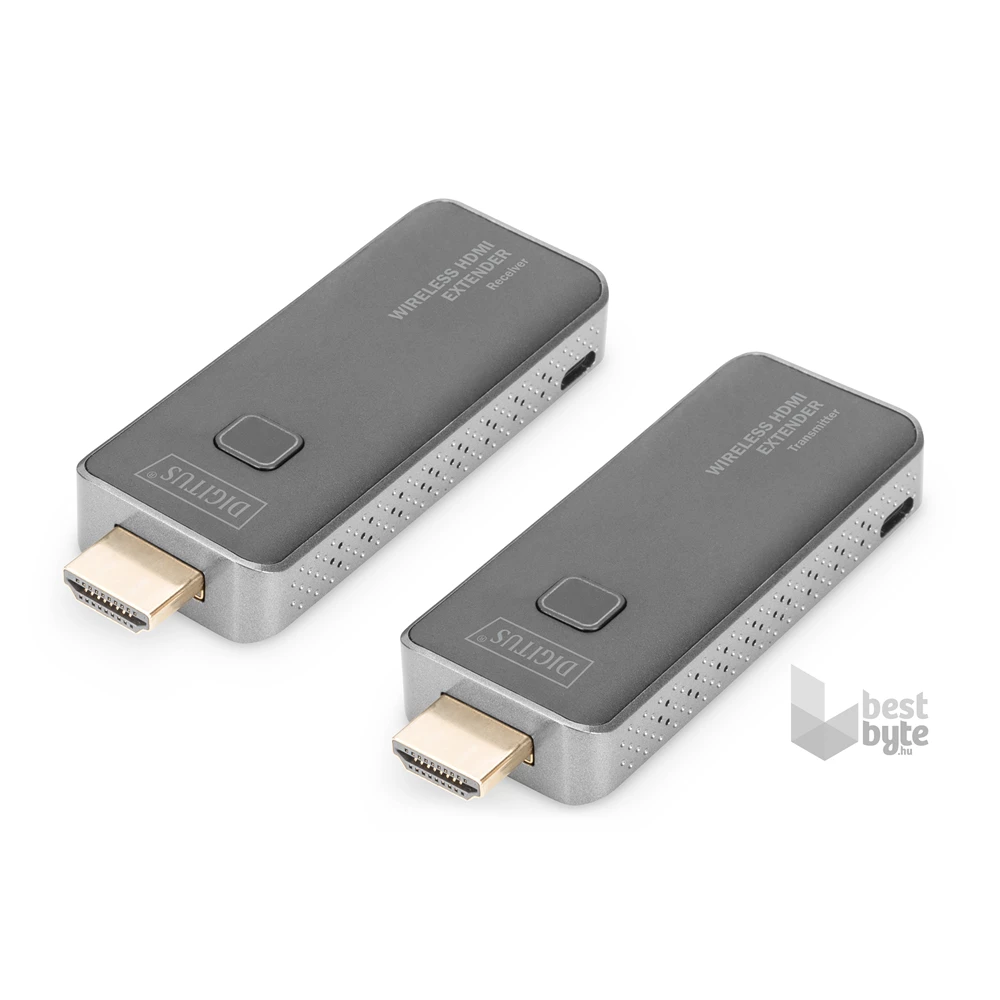 DIGITUS DS-55318 vezeték nélküli HDMI extender szett 50m (adó és vevőegység)