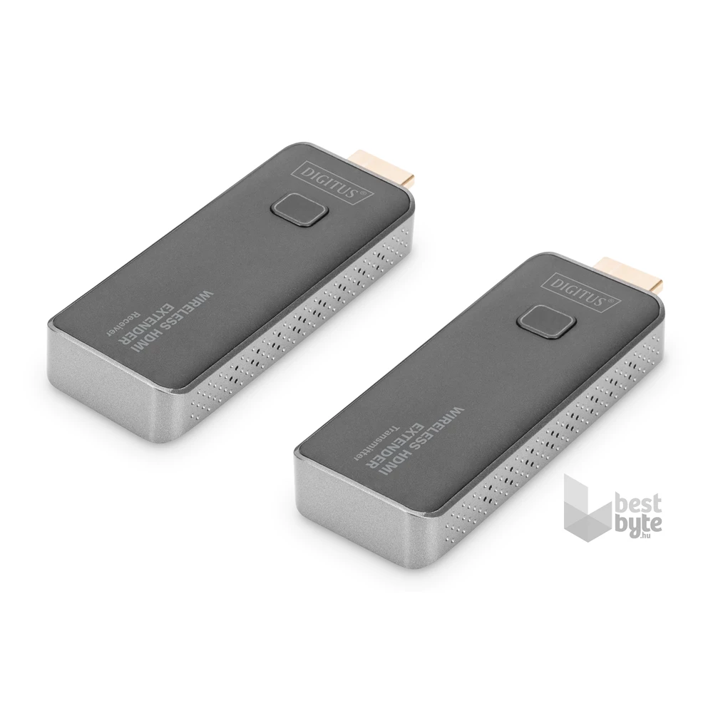 DIGITUS DS-55318 vezeték nélküli HDMI extender szett 50m (adó és vevőegység)