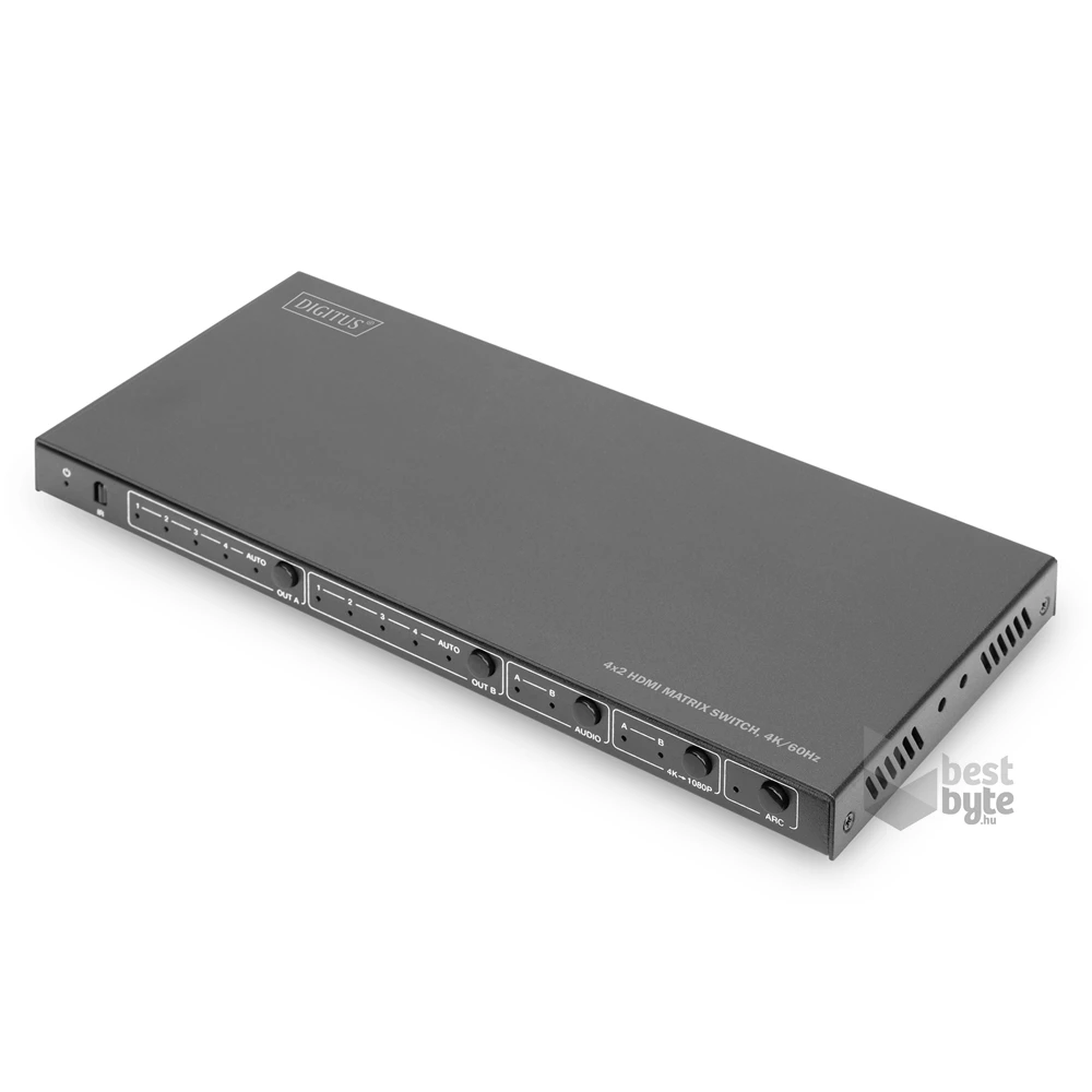 DIGITUS DS-55509 4x2 HDMI 4K/60Hz matrix switch