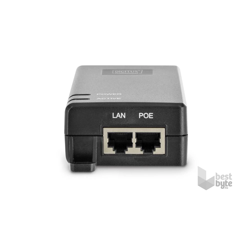 DIGITUS Gigabit Ethernet PoE 802.3at 30W tápfeladó