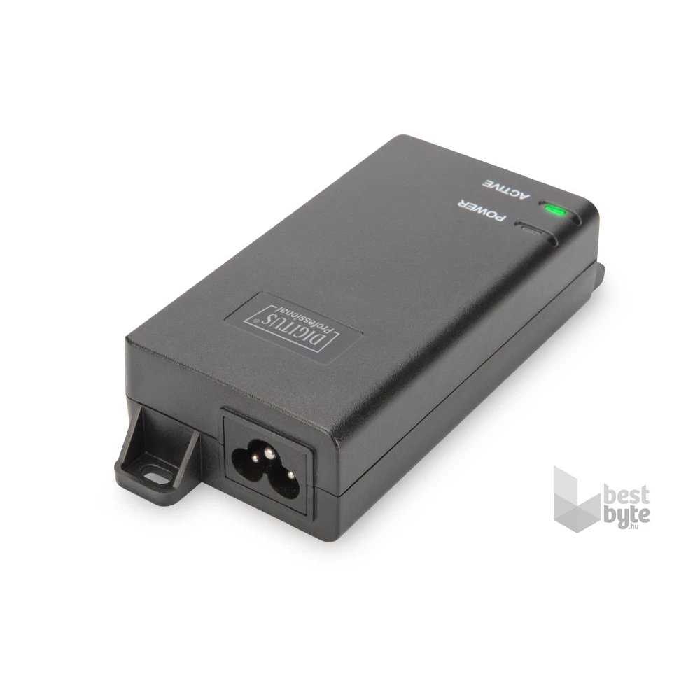 DIGITUS Gigabit Ethernet PoE 802.3at 30W tápfeladó