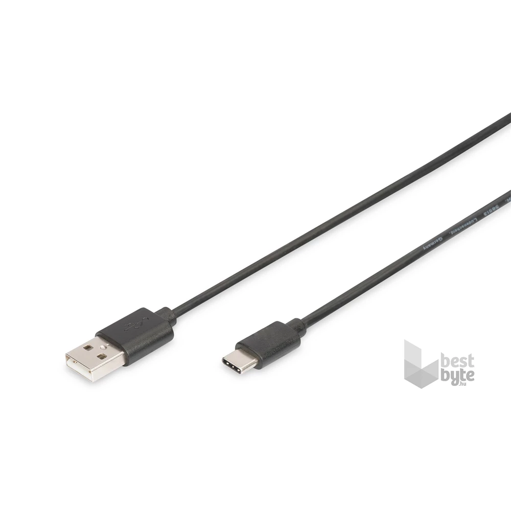 DIGITUS High Speed 2.0 USB type A - USB type-C kábel 1,8m